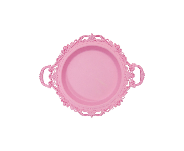 BANDEJA CIRCULAR (47X39X5.5) ROSADO