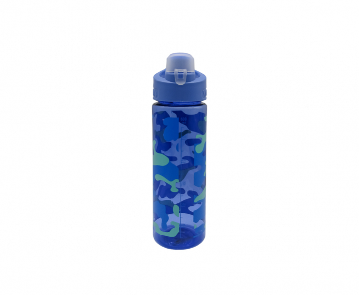 HOPPY PLASTICO (550ML) TRANSP./AZUL