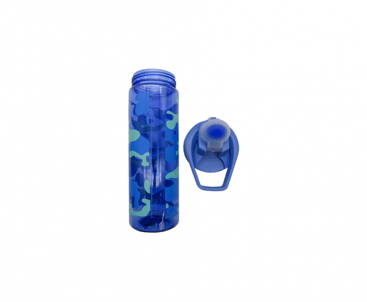 HOPPY PLASTICO (550ML) TRANSP./AZUL