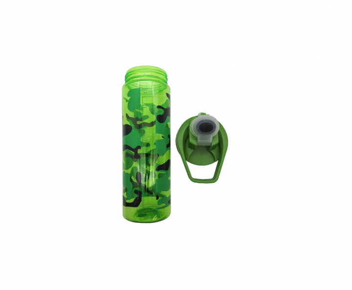 HOPPY PLASTICO (550ML) TRANSP./VERDE