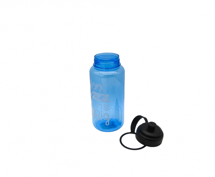 HOPPY PLASTICO (1L) TRANSP./AZUL