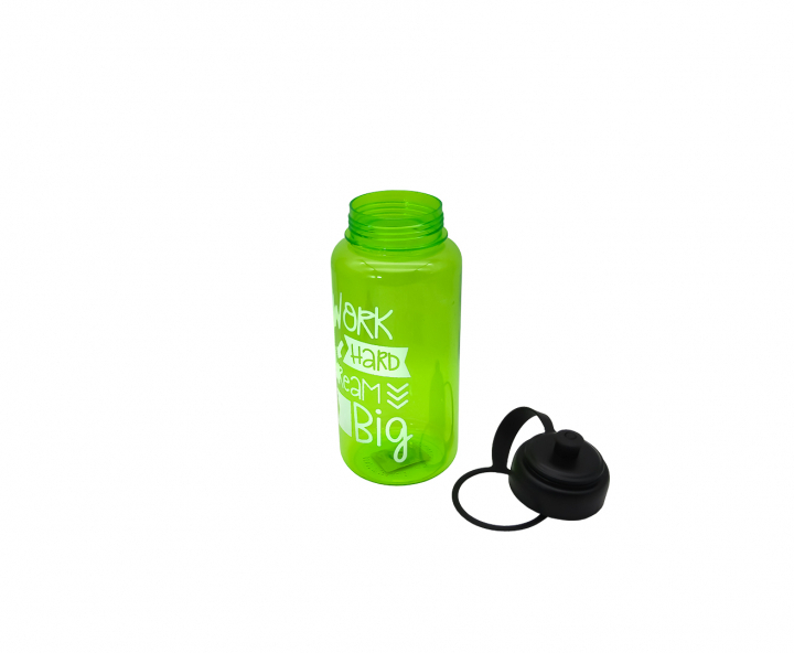 HOPPY PLASTICO (1L) TRANSP./VERDE