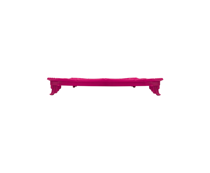 BANDEJA RECTANGULAR C/ PATA (30X25X4CM) FUCSIA