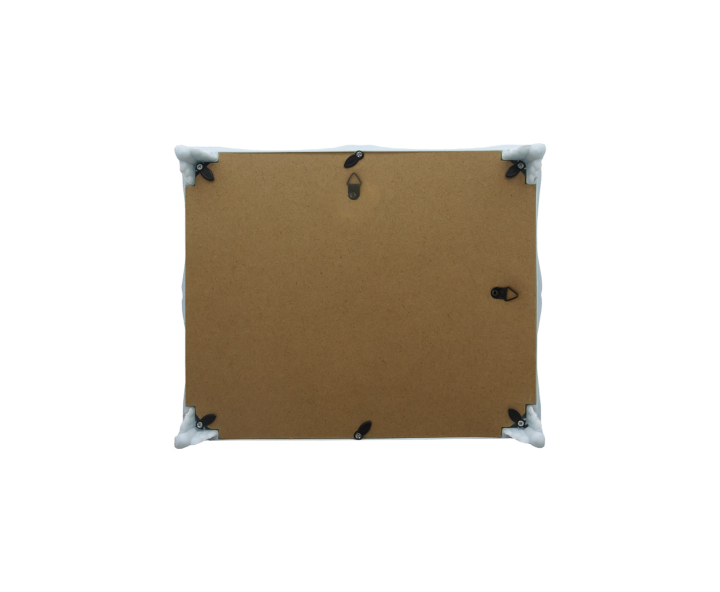 BANDEJA RECTANGULAR C/ PATA (30X25X4CM) CELESTE