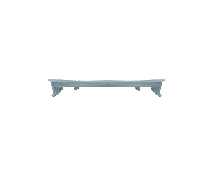 BANDEJA RECTANGULAR C/ PATA (30X25X4CM) CELESTE