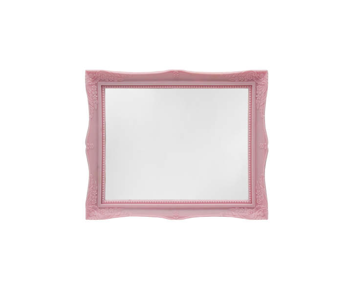 BANDEJA RECTANGULAR C/ PATA (30X25X4CM) ROSADO