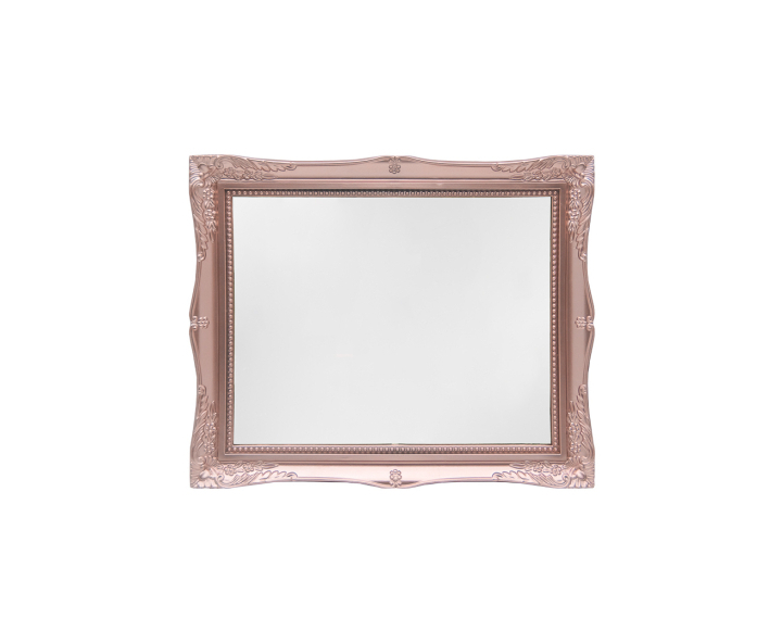 BANDEJA RECTANGULAR C/ PATA (30X25X4CM) ROSA DORADO