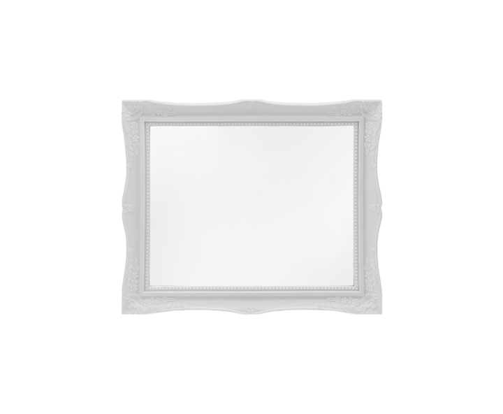 BANDEJA RECTANGULAR C/ PATA (30X25X4CM) BLANCO