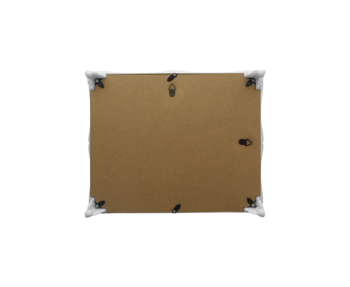 BANDEJA RECTANGULAR C/ PATA (30X25X4CM) BLANCO