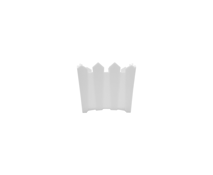 MACETA CUADRADO (9X7.5) BLANCO