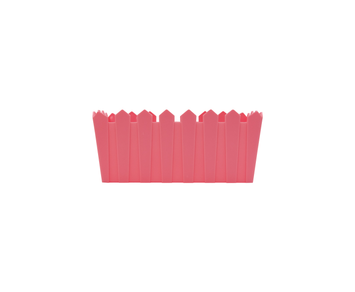 MACETA RECTANGULO (19.5X8.5X9) ROSADO