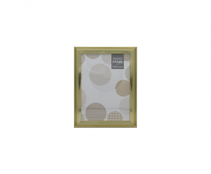 PORTA RETRATO RECTANGULO (17.5X22.5CM) DORADO