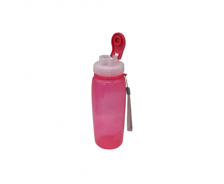 HOPPY PLASTICO (700ML) TRASP./FUCSIA