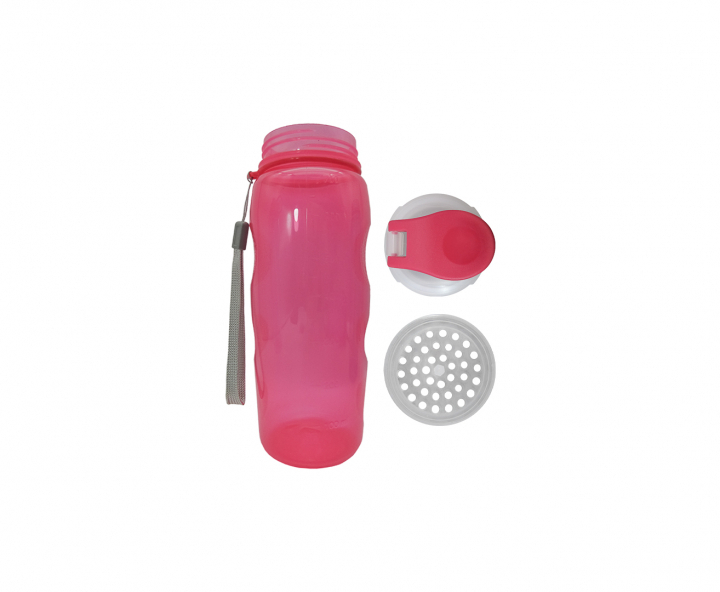 HOPPY PLASTICO (700ML) TRASP./FUCSIA