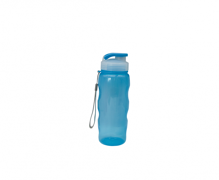 HOPPY PLASTICO (700ML) TRASP./CELESTE