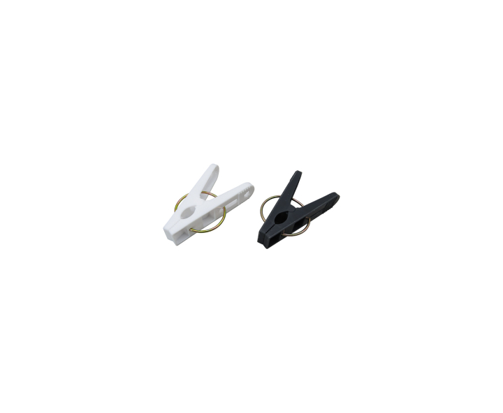 PINZA PARA LAVANDERIA 20P BLANCO/NEGRO