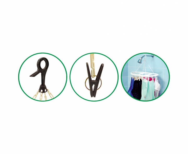 LAVANDERIA COLGADOR DE ROPA 20P