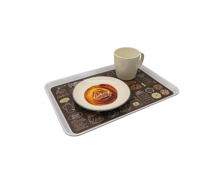 BANDEJA RESIN SQUARE