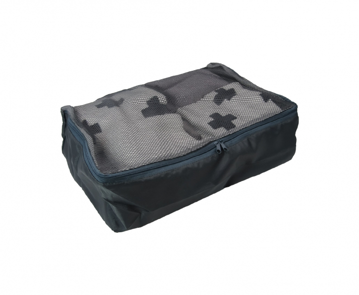 BOLSA DE VIAJE TELA MALLA (40X25X9CM)