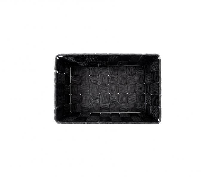CESTA RECTANGULAR (20X13X5CM) NEGRO