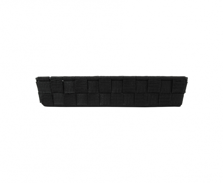CESTA PARA CUBIERTOS (26X9X5CM) NEGRO