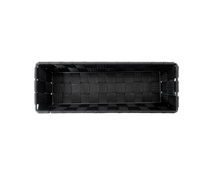 CESTA PARA CUBIERTOS (26X9X5CM) NEGRO