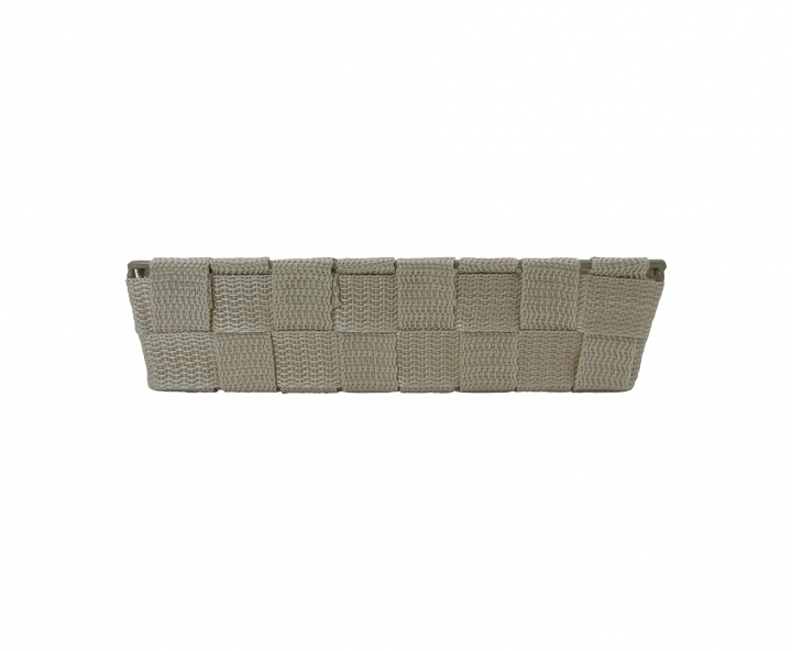 CESTA RECTANGULAR BEIGE