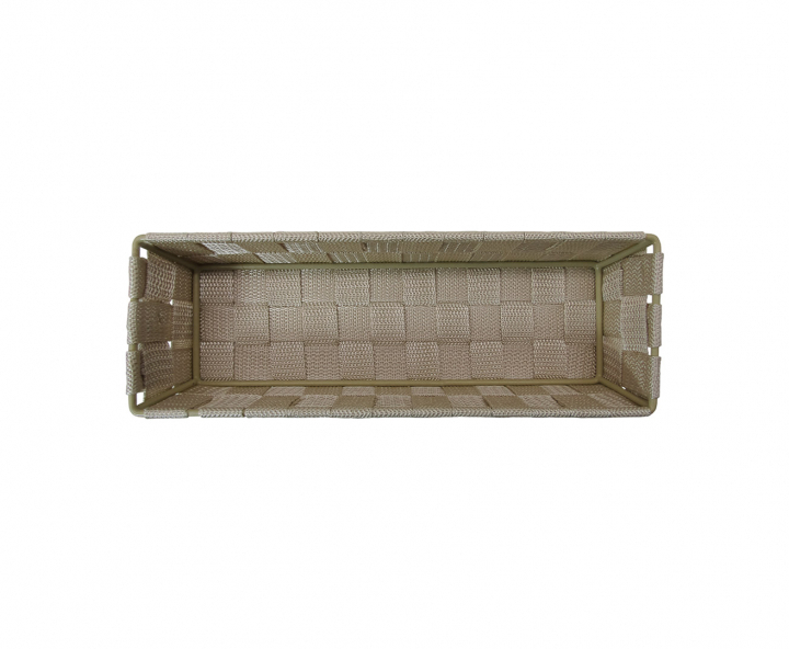 CESTA PARA CUBIERTOS (26X9X5CM) BEIGE
