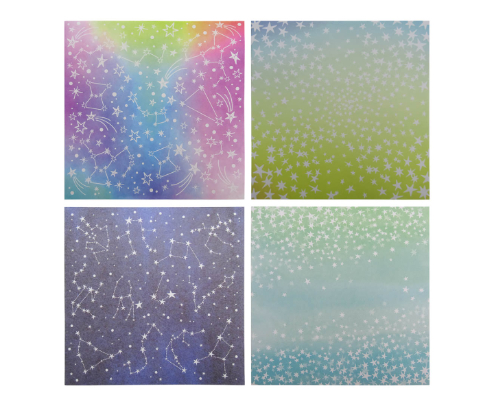 PAPEL ORIGAMI ESTRELLA 48P