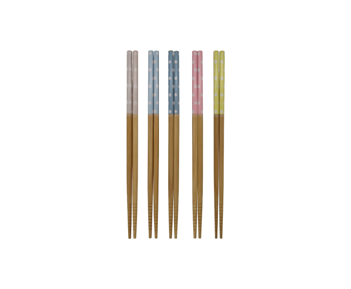 PALITO DE BAMBU 5P (22.5CM) COLOR