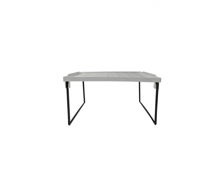 ESTANTE APILABLE DE COCINA (39.5X24.1X17.7CM) BLANCO