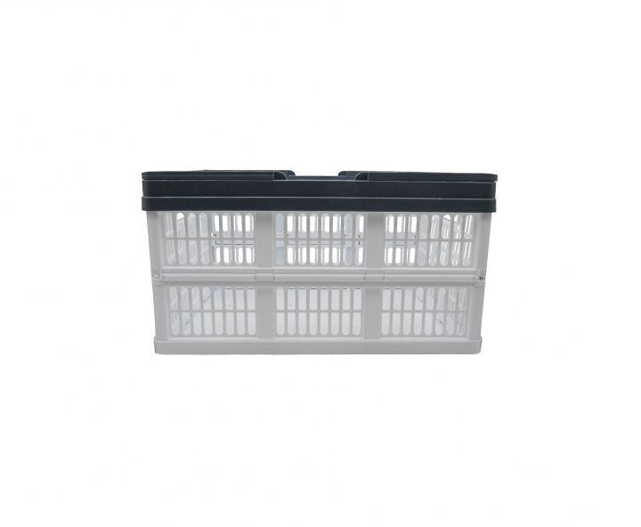 CANASTA PLEGABLE 5KG (39X29X21CM) BLANCO