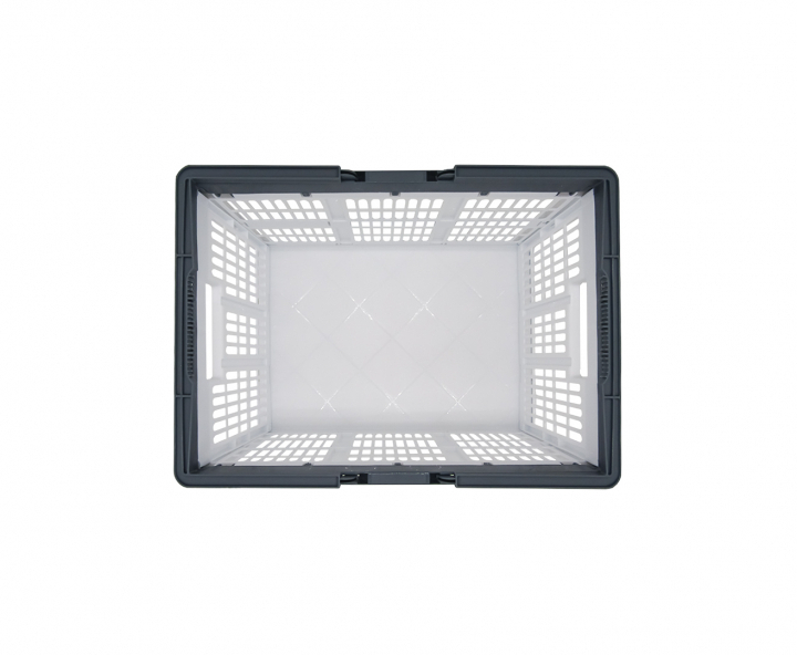 CANASTA PLEGABLE 5KG (39X29X21CM) BLANCO