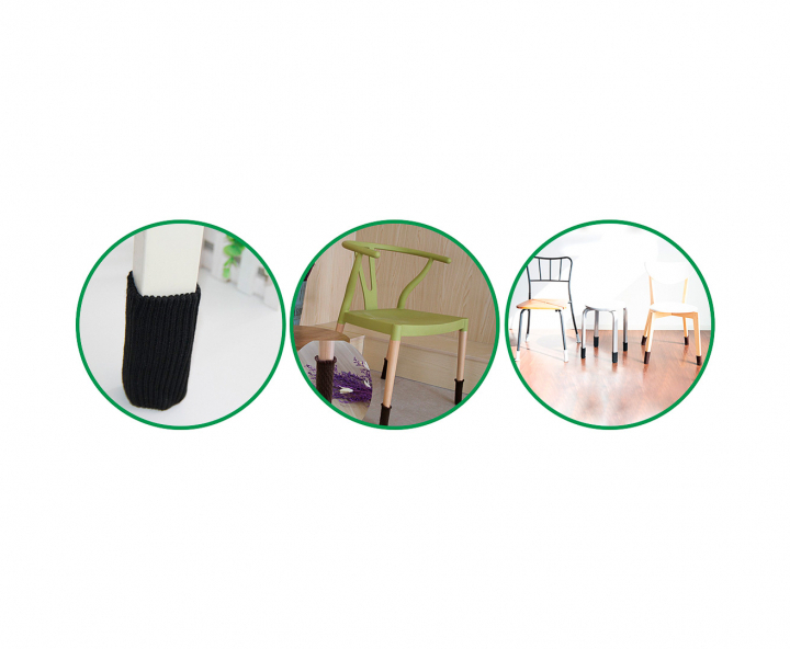 COVERTOR PARA PATAS DE SILLA 4P