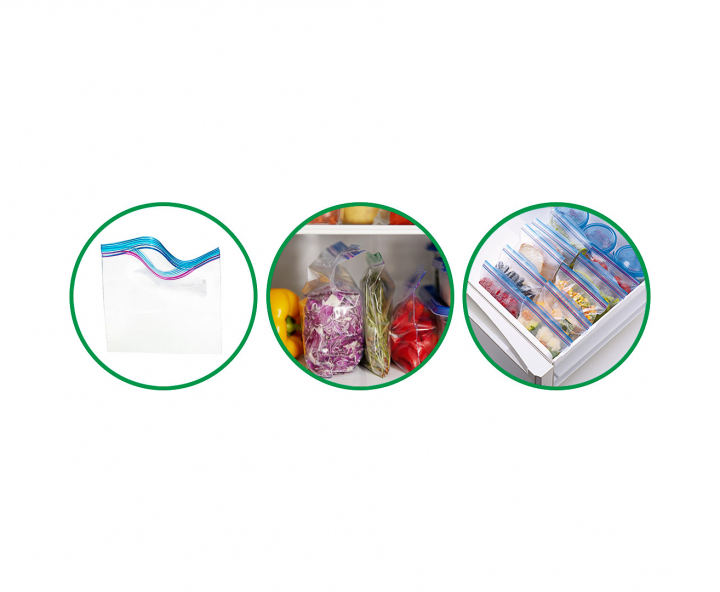 BOLSA PLASTICA P/ CONGELAR “M” 7S