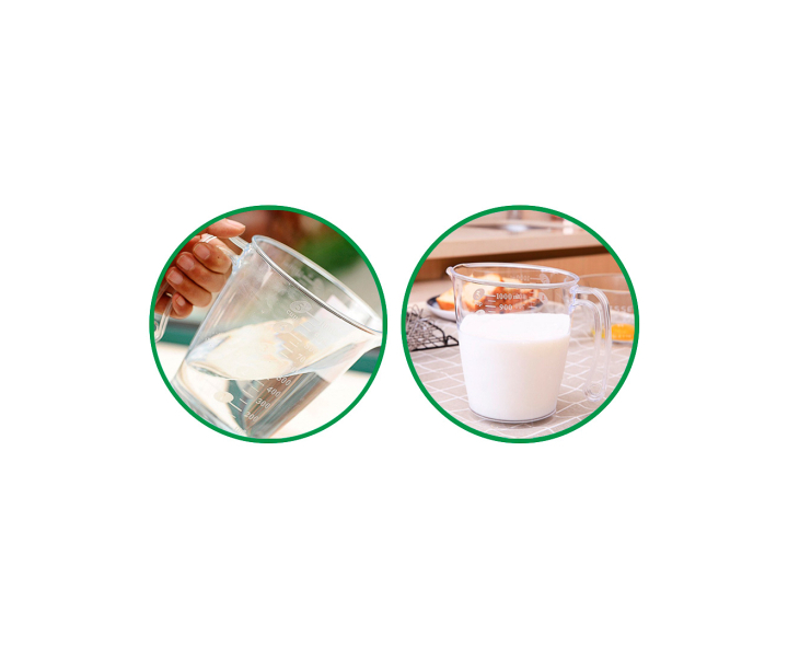 JARRA MEDIDORA PLASTICA (1L) TRANSP.