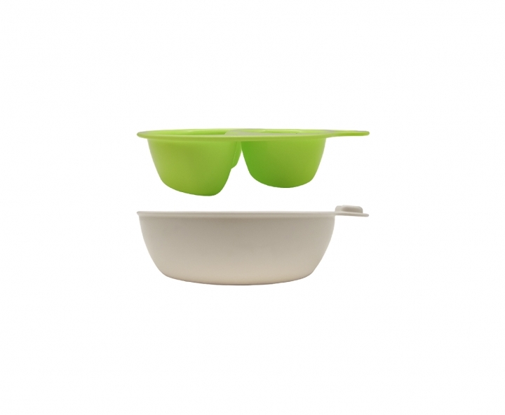 PLATO PARA BEBE VERDE
