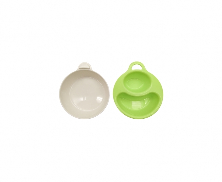 PLATO PARA BEBE VERDE
