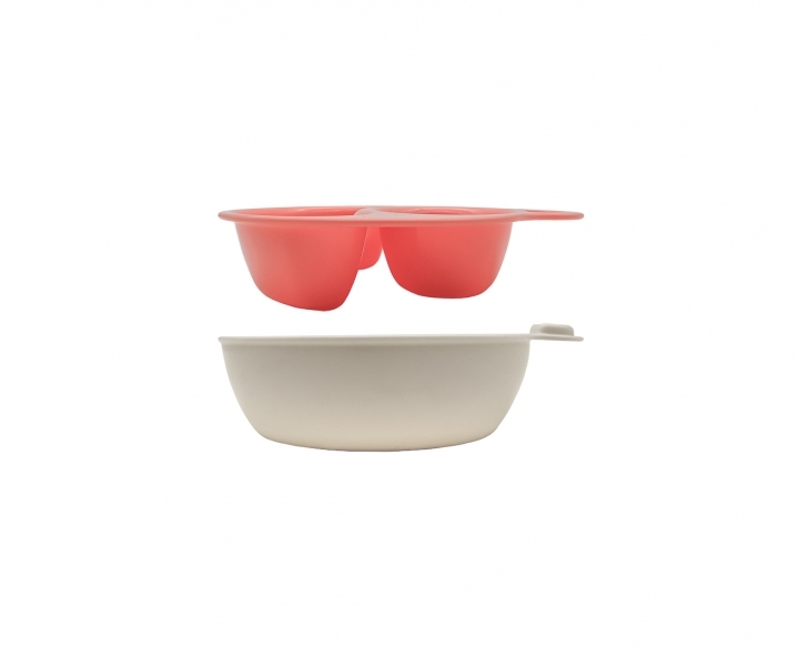 PLATO PARA BEBE ROSADO