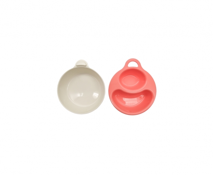 PLATO PARA BEBE ROSADO