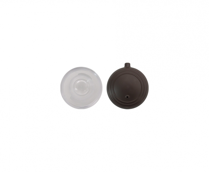 SALSERA PLASTICO L MARRON