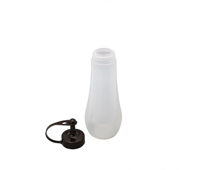 SALSERA PLASTICO L MARRON