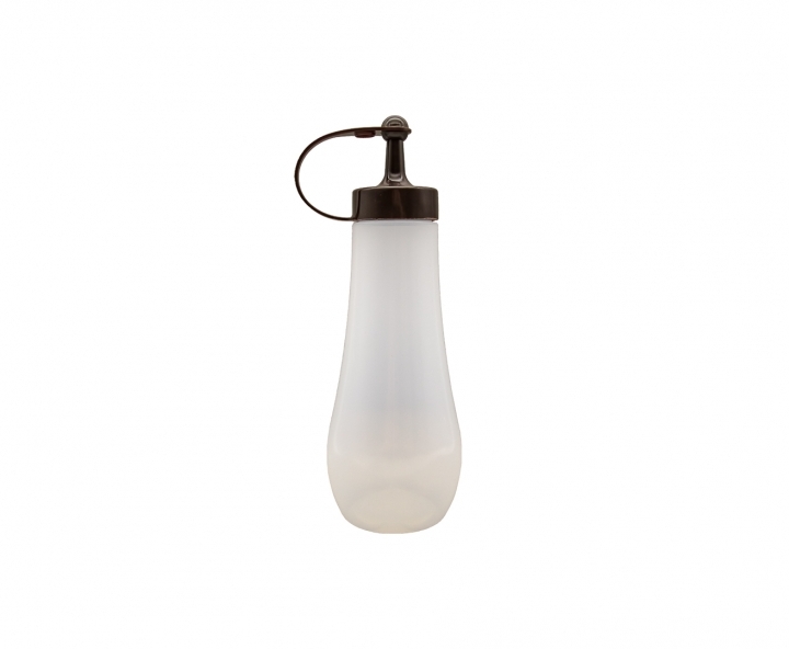SALSERA PLASTICO L MARRON