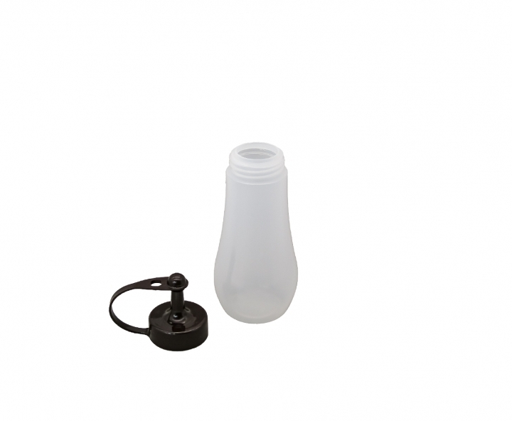 SALSERA PLASTICO S MARRON