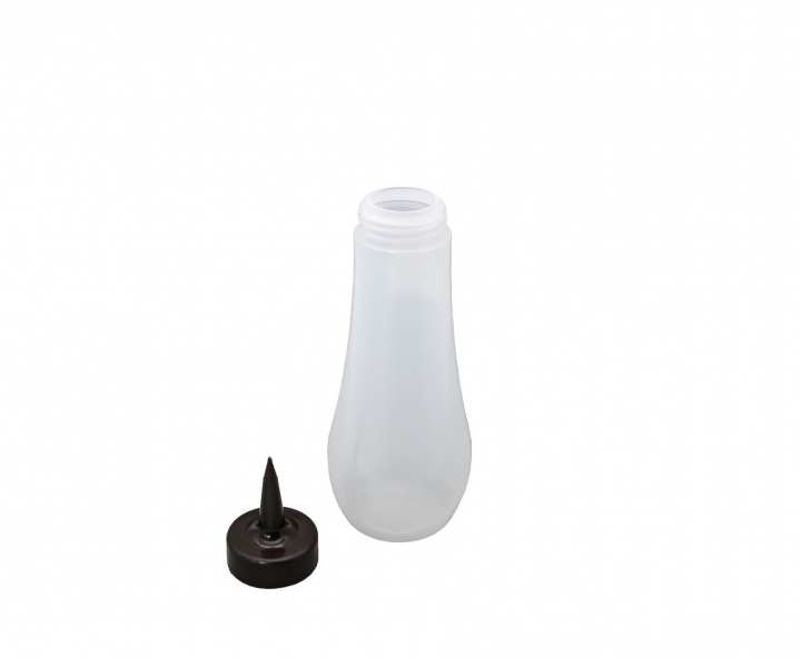 BOTELLA SALSERA (360ML) MARRON