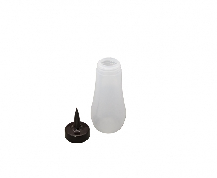 BOTELLA SALSERA (250ML) MARRON