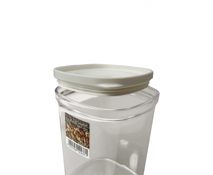POTE RECTANGULO (520ML) TRANSP.