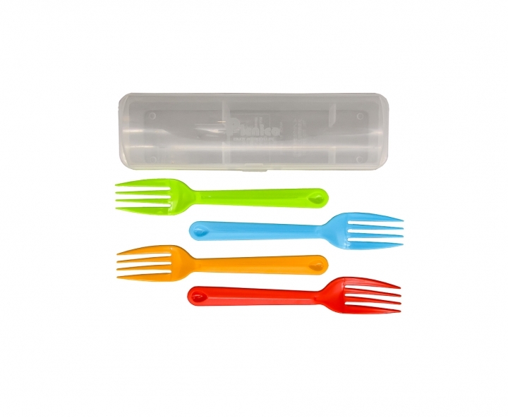 TENEDORES DE PLASTICO PICNICA 4P