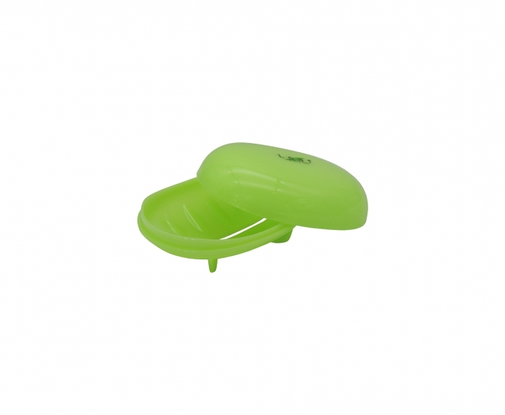 JABONERA BOX LEAF VERDE
