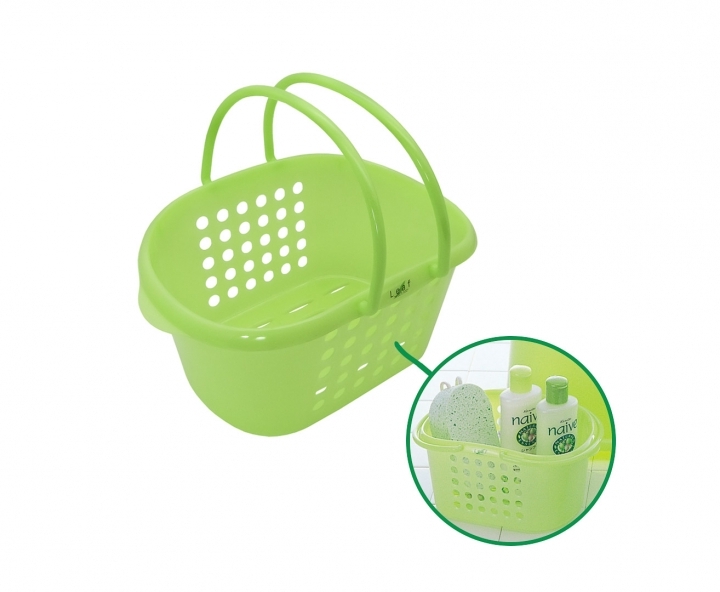 CANASTA LEAF VERDE